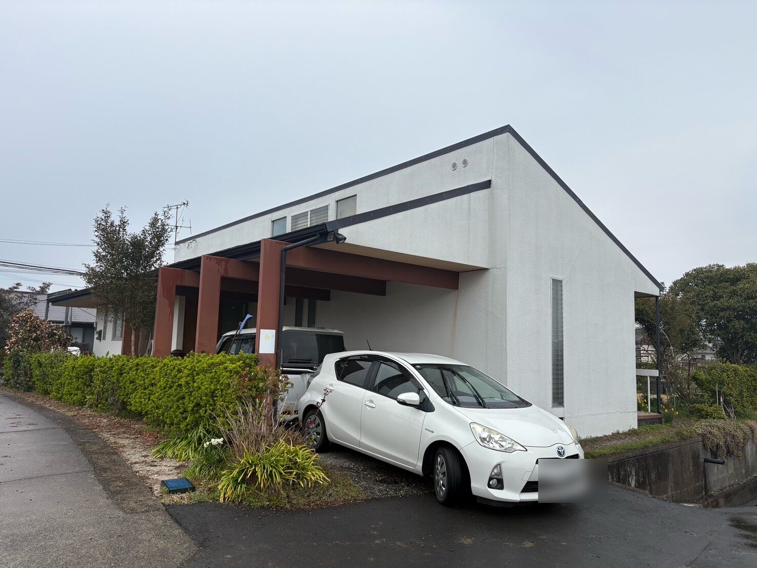 施工前の外壁の様子（K様邸 城南町）